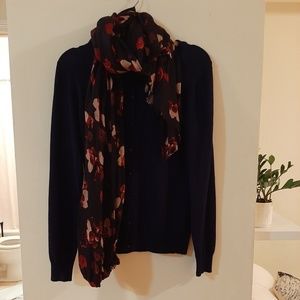 Ciel viscose quality navy cardigan